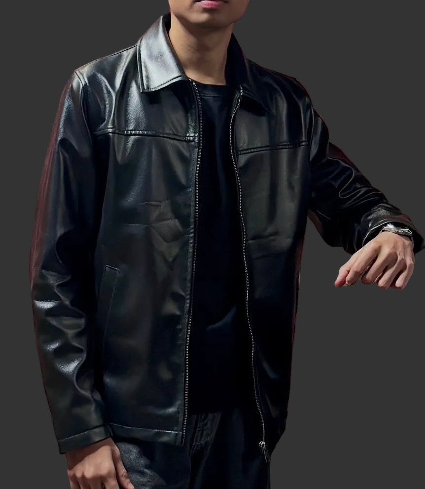 Black Classy Leather Jacket